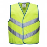 Kids colour bright 2 band vest